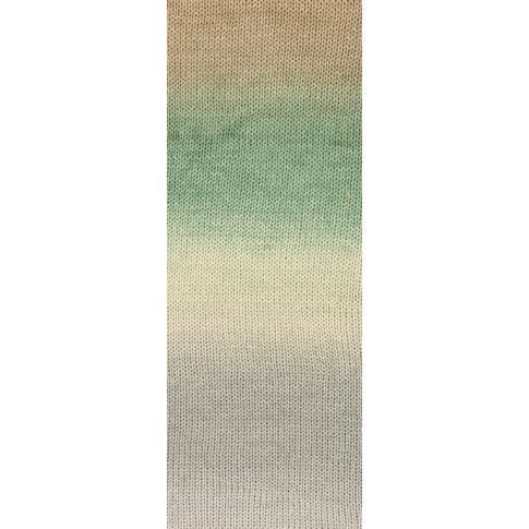 COTONELLA - Pima cotton yarn - Beige/Grey/Mint/Turquoise Col. 10 - 100g Skein by Lana Grossa