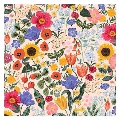 100% Cotton - Blossom Blush - Curio by Rifle Paper per 1/2m