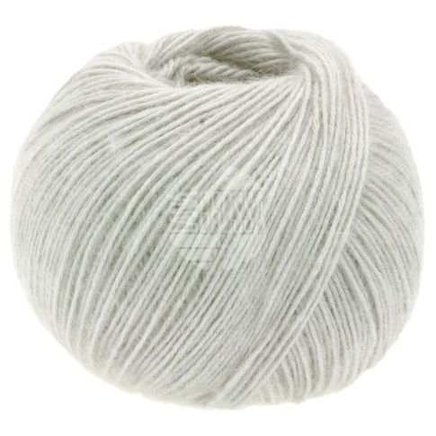 Ecopuno  - Solid - Silver Grey Col.45 - 50g Skein by Lana Grossa