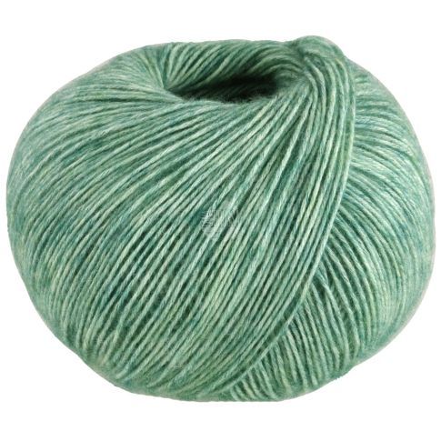 Ecopuno - Cotton, Merino, Baby Alpaca Yarn - Jade Green Col.97 - 50g Skein by Lana Grossa