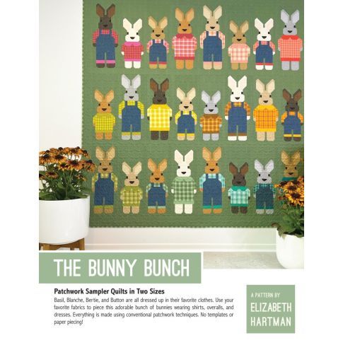 The Bunny Bunch - Quilt Pattern by Elizabeth Hartman - Printed Version