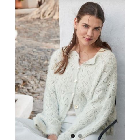 Cardigan "Finito"  One Size - Pattern+Yarn Bundle by LANA GROSSA (Journal 69 Design 24)