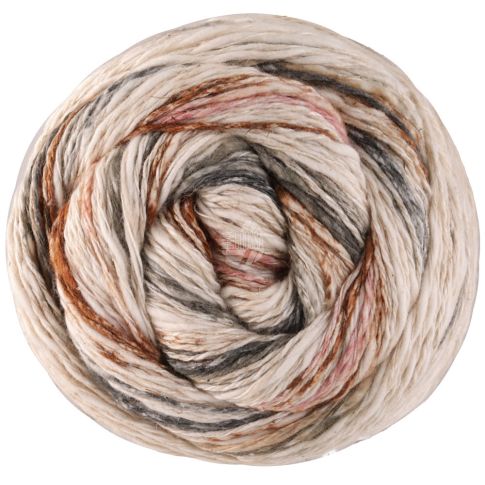 GOMITOLO "Hippie" Col. 3036 Textured Cotton/Hemp/Linen Yarn - 100g Skein by Lana Grossa