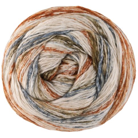 GOMITOLO "Hippie" Col. 3038 Textured Cotton/Hemp/Linen Yarn - 100g Skein by Lana Grossa