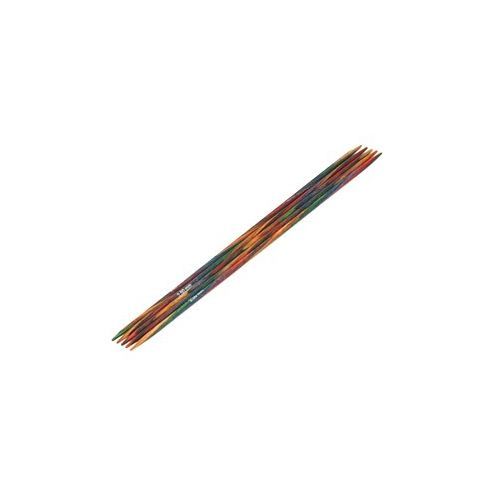 Double Pointed Knitting Needle - Colored Birch Wood - 2.5mm/15cm by Lana Grossa