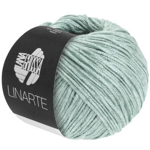 LINARTE -Modern Cotton/Linen Yarn - Pastel Mint Col. 309 - 50g Skein by Lana Grossa