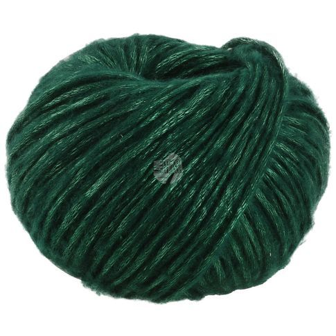 LUCIDA - Viscose/Merino Yarn in Emerald Green Col. 003 - 50g Skein by Lana Grossa