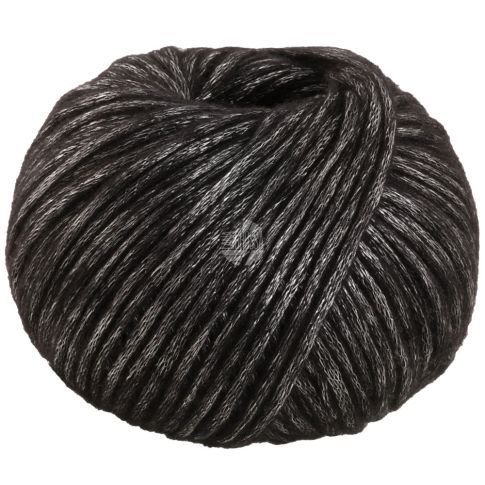 LUCIDA - Viscose/Merino Yarn in Charcoal Col. 006 - 50g Skein by Lana Grossa