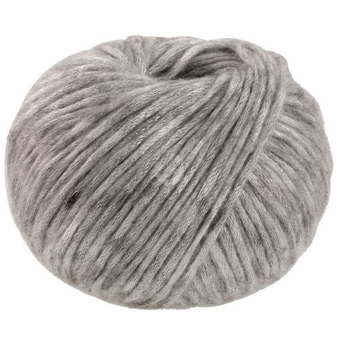 LUCIDA - Viscose/Merino Yarn in Light Grey Col. 007 - 50g Skein by Lana Grossa