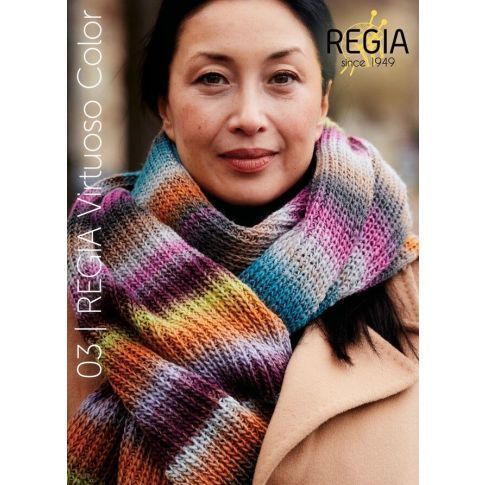 03 REGIA Virtuoso Color Design Booklet with 9 Patterns