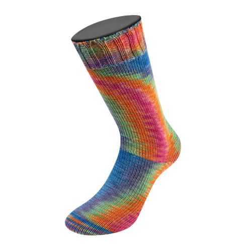 MEILENWEIT 100 MERINO EXTRAFINE "CONFETTINI"  Col. 4485 - 100g Sock Yarn by Lana Grossa 