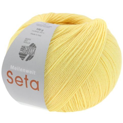 Meilenweit 100 Seta - Col. 20- 100g Skein 4ply Sock Yarn by Lana Grossa