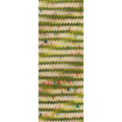 MEILENWEIT 100 MERINO EXTRAFINE "SPOTS"  Col.046  - 100g Sock Yarn by Lana Grossa 