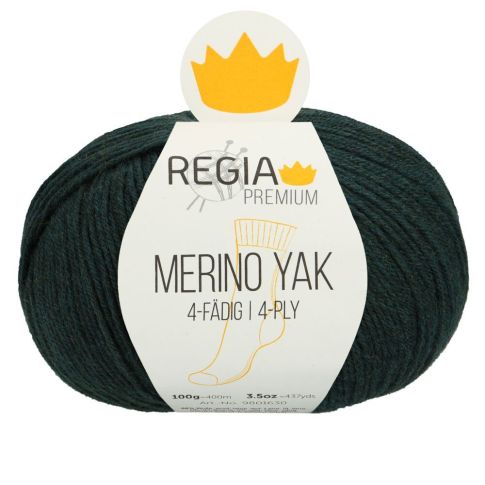 REGIA 4-Ply PREMIUM Merino Yak 100g - Teal