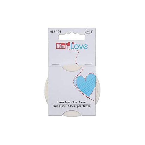 PRYM - Double Sided Fixing Tape (wash-out) - 9m x 6mm (987126)