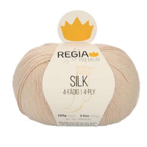 REGIA 4-Ply PREMIUM Silk 100g - Linen Col.005