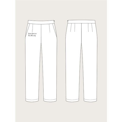 Regular Fit Trousers  Pattern  (XS - L) - The Assembly Line