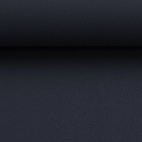 Rex Faux Leather Vinyl - Navy Blue - Pre Cut Panel