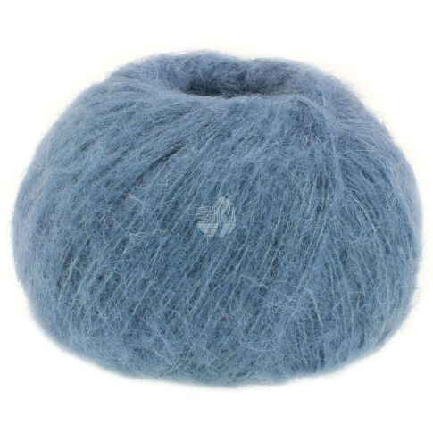 SETASURI BIG  Alpaca, Silk, Merino Blend - Dove Blue Col. 513 - 25g skein by Lana Grossa 