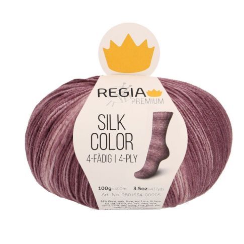 REGIA 4-Ply PREMIUM Silk Color 100g - Fig