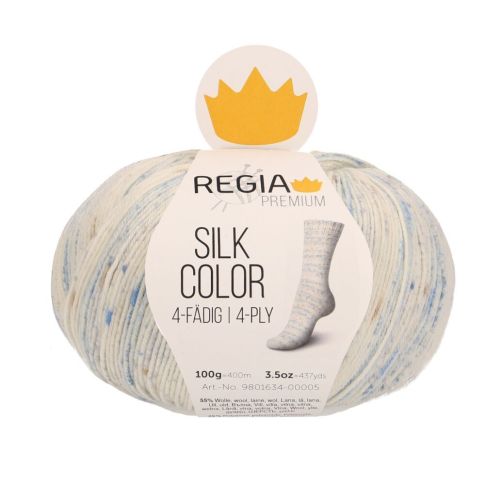 REGIA 4-Ply PREMIUM Silk Color 100g - Flashing