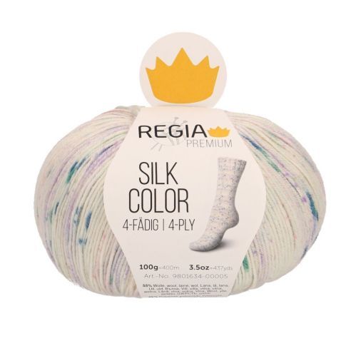 REGIA 4-Ply PREMIUM Silk Color 100g - Glance