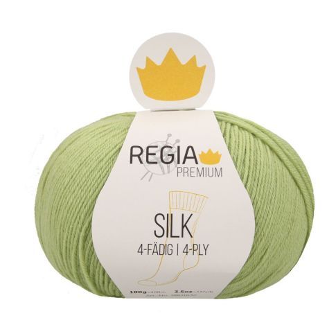 REGIA 4-Ply PREMIUM Silk 100g - Leaf Green