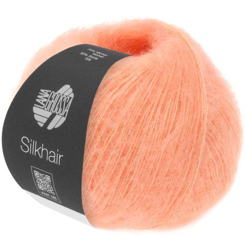 Silkhair - Mohair Silk Blend - Salmon Col. 159- 25g Skein by Lana Grossa
