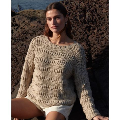 Pattern and Yarn Bundle Pullover Size 40-46 - PROMESSA Design 5 Journal 67
