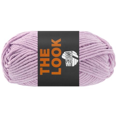 THE LOOK - Chenille Yarn Lilac Col. 002 - 100g Skein by Lana Grossa
