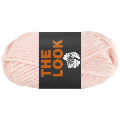 THE LOOK - Chenille Yarn Rosé Col. 003 - 100g Skein by Lana Grossa