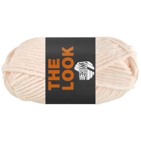 THE LOOK - Chenille Light Beige Col. 011 - 100g Skein by Lana Grossa
