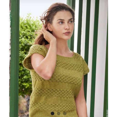 Top "Diversa"  48/50 - Pattern+Yarn Bundle by LANA GROSSA (Journal 69 Design 18)