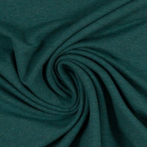 BOLT END - 200 CM - Jersey  "Vanessa" Melange - Petrol