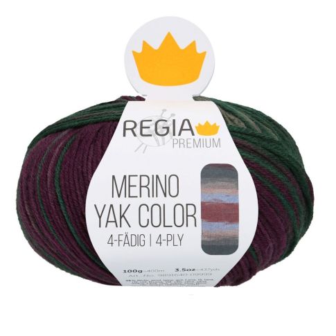 REGIA 4-Ply PREMIUM Merino Yak Color Gradients 100g - Mountain