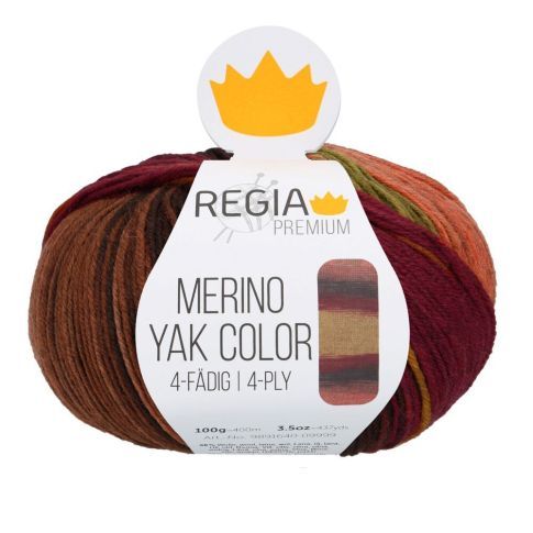 REGIA 4-Ply PREMIUM Merino Yak Color Gradients 100g - Sun