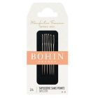 BOHIN - Tapestry Needles no. 24 (6 pcs) - Round Tip for Canvas and Cross Stitch