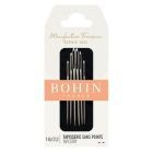 BOHIN - Tapestry Needles no. 18/22 (6pcs) - Round Tip for Canvas and Cross Stitch