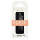 BOHIN - Tapestry Needles no. 22/24/26 (6pcs) - Round Tip for Canvas and Cross Stitch