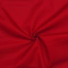 Solid Cotton Twill Canvas "Theo" - Red