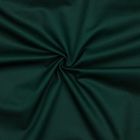 Solid Cotton Twill Canvas "Theo" - Dark Green