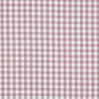 Yarn Dyed Gingham Checks 1cm  - Cotton Poplin - Mauve /  White