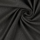 Stretch Faux Leather with Texture and Faux Suede Backing - Dark Grey (Suitable for Clothing)