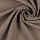 Stretch Faux Leather with Texture and Faux Suede Backing - Beige (Suitable for Clothing)