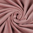 Micro Minky "Lucy" with 2-way stretch -  Dusted Rose Col.005