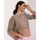 Size 40/42 Pattern and Yarn Bundle Diversa - Two-Tone Pullover No. 40 from Journal 65