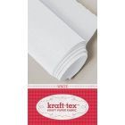 Kraft-Tex Kraft Paper Fabric Roll, 19" x 1.5 Yards, White