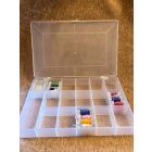 UNIQUE Large Floss Box with 100 Card Bobbins