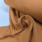 Ribbed Jersey "Gene" -Camel (col.1352)