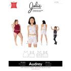 Audrey Cropped Workout Top Sewing Pattern by Jalie #4128